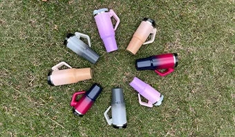 Let's Custom Tumbler in Green Style