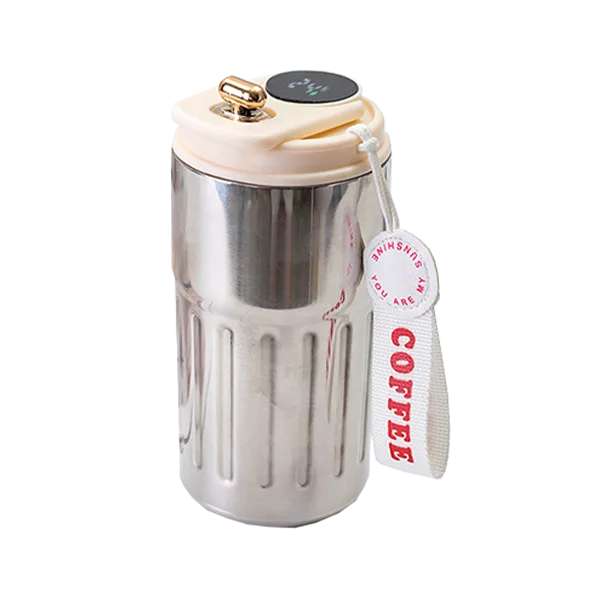 Digital Temperature Coffee Tumbler Travel Mug