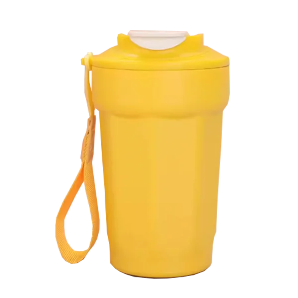 Portable Octagonal Tumbler With Strap