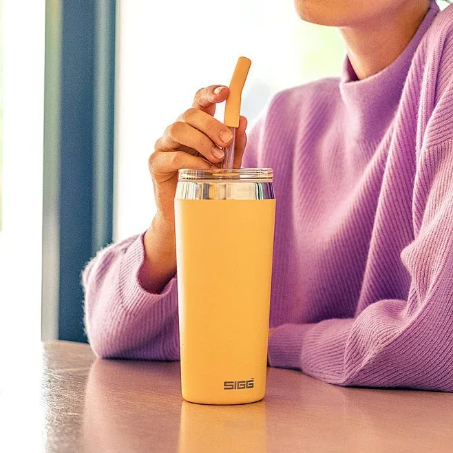 tumbler with lid and feature insulating walls