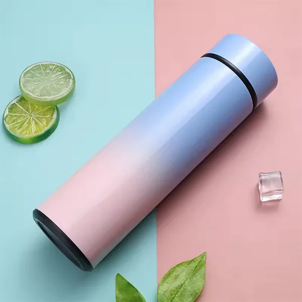 gradient tumbler with custom logo option
