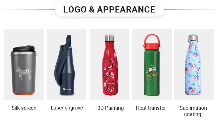Customization tumbler in Coolnicetumbler for logo printing and packaging customization