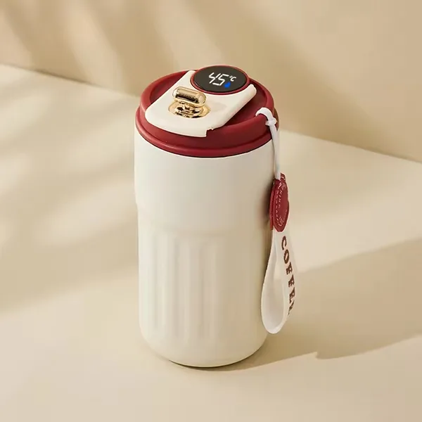 tumbler with smart cap display