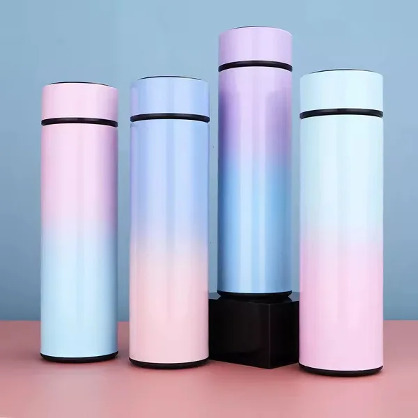 Premium 500ml Stainless Steel Gradient Tumbler for Everyday Use