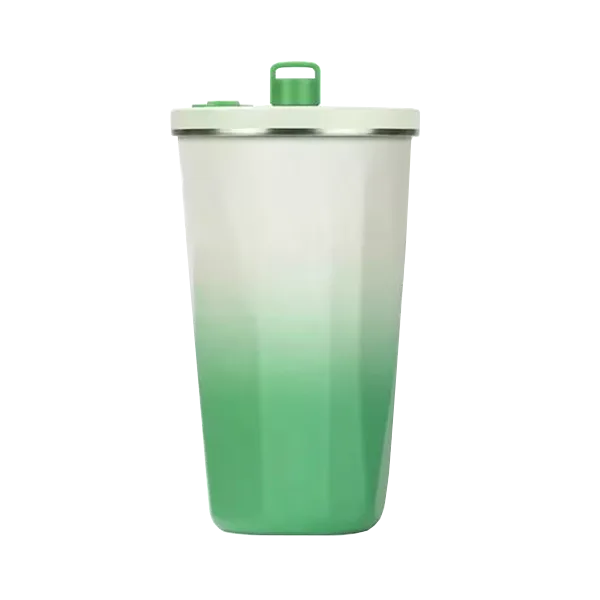 600ml Stainless Steel Coffee Tumbler with Leak-Proof Lid