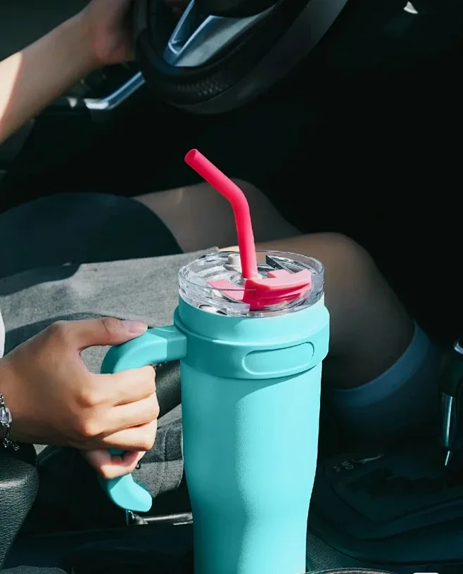 car tumbler with straw