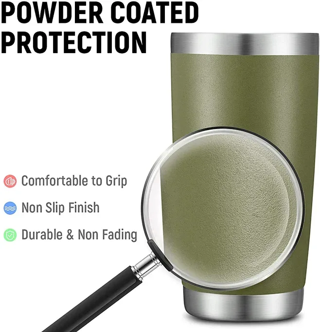 double walled tumblers prevent heat from reaching the outer surfac