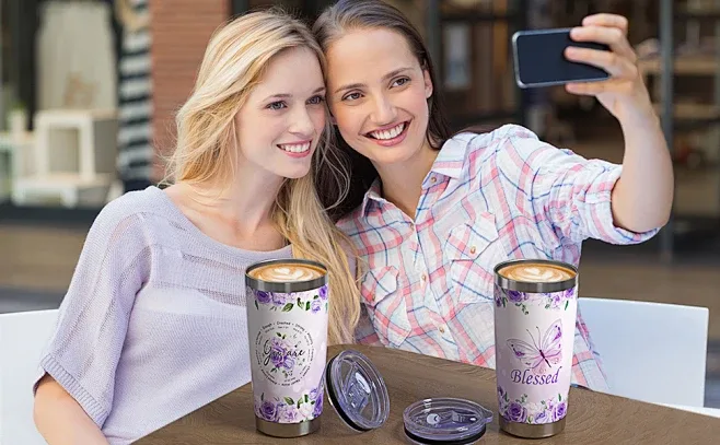 party tumbler gift to meet your friend better