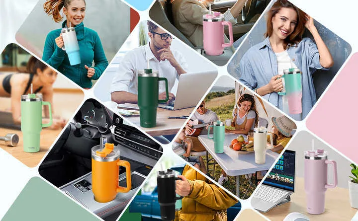 multiple using of tumbler ,such as car up-holder tumbler, travel mug , camping insulated tumbler and son on