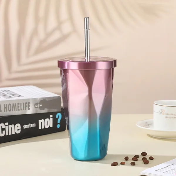 premium gradient tumbler with custom logo