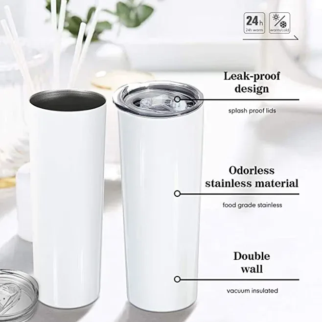 Stainless steel gradient tumblers can be used for dishwasher