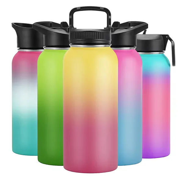 reusable BPA free gradient tumbler
