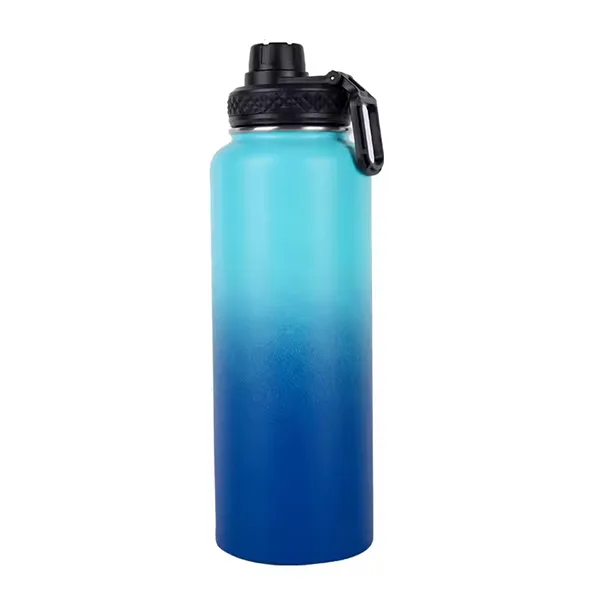 custom logo printed gradient tumbler