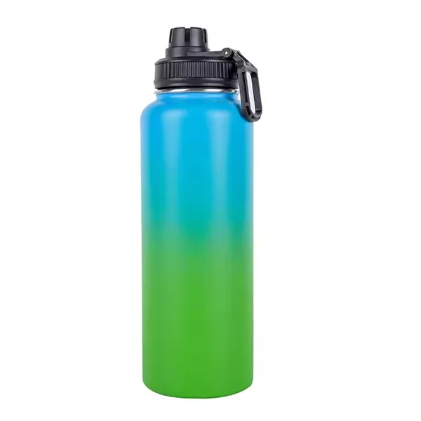 eco friendly gradient tumbler plastic bottle