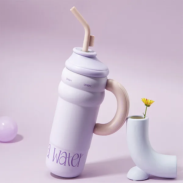 tumbler with straw for travel