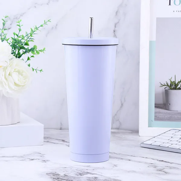 Coffee tumbler with ergonomic lid