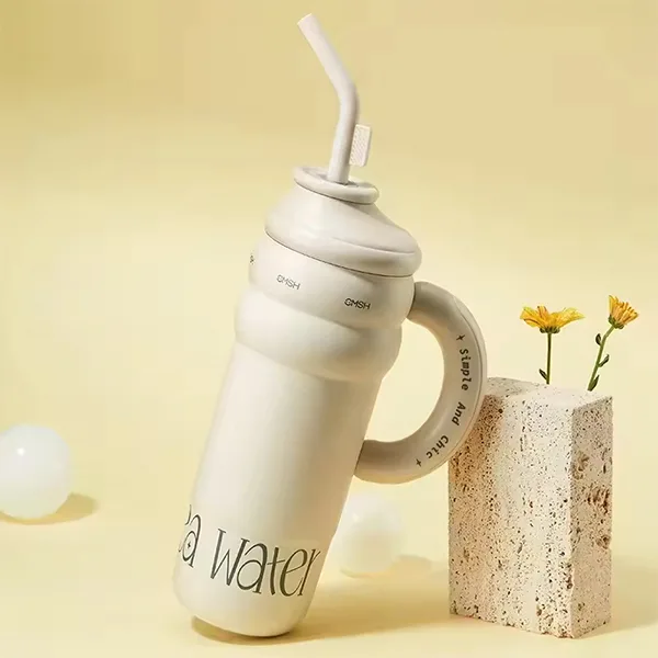 double wall tumbler with handle
