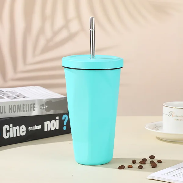 insulated gradient tumbler with handle