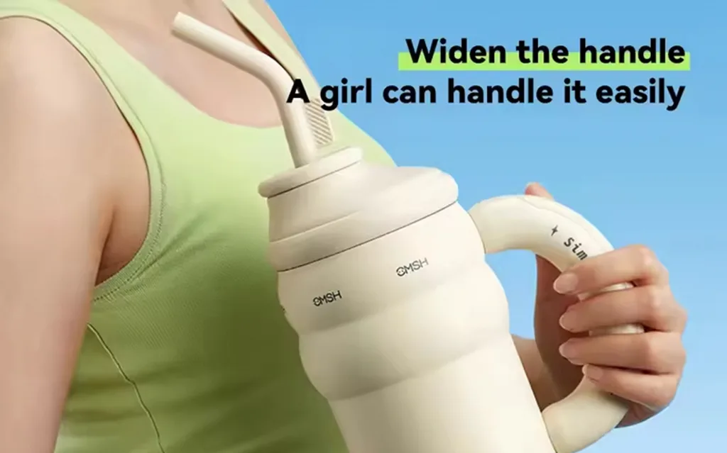 350 cc thermal flask with flip top lid