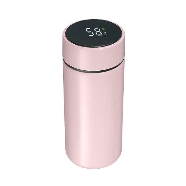 Portable Tumbler Mini Digital Temperature Water Bottle Flask for Travel