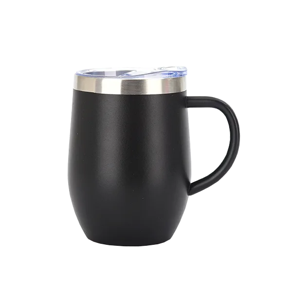 12oz Coffee Tumbler with Handle Travel Coffee Cup for Daily Use