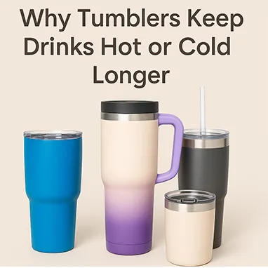 Why Tumblers Keep Drinks Hot or Cold Longer