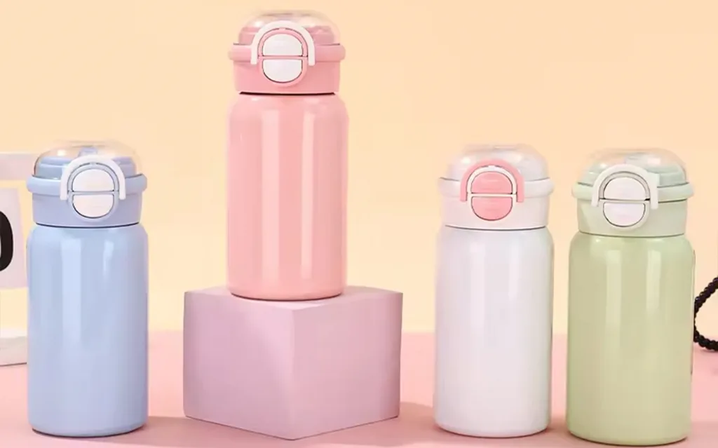 Travel tumbler with custom logo printing