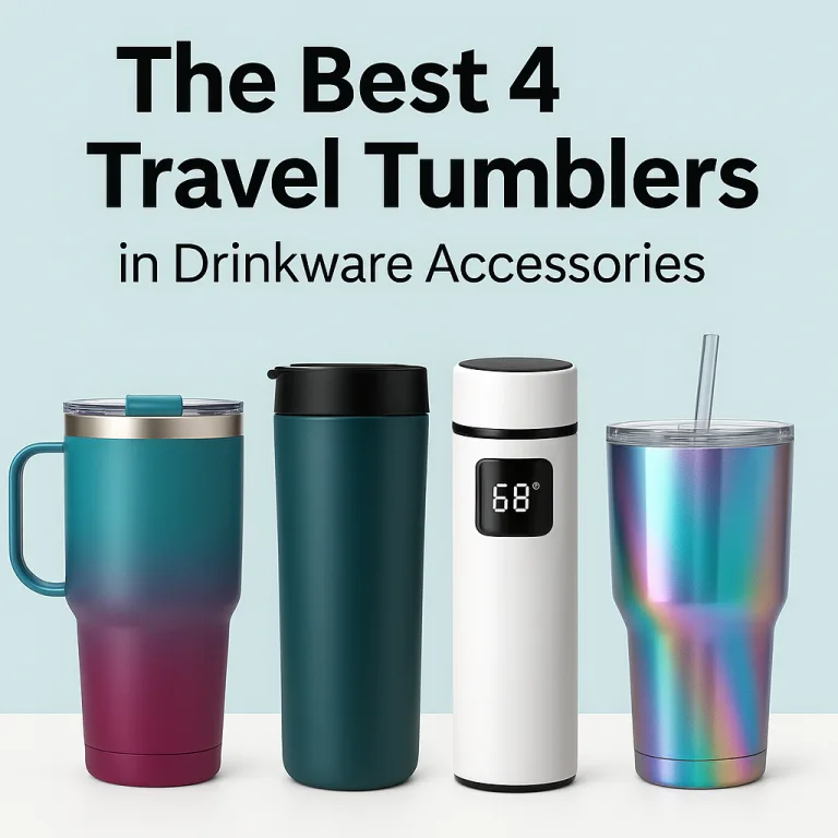 Ultimate Guide: The Best 4 Travel Tumbler in Drinkware Accessories