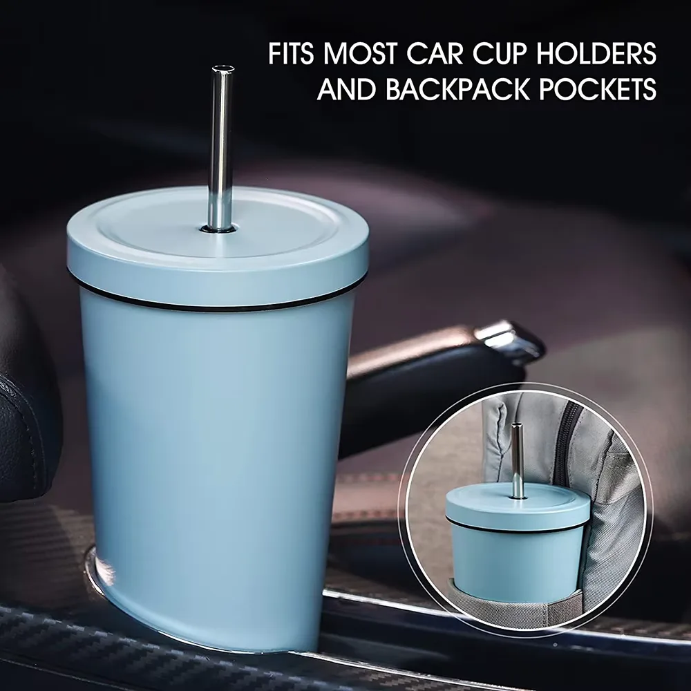 For commuting or smaller bags, 480ml or 30oz tumbler might be ideal.