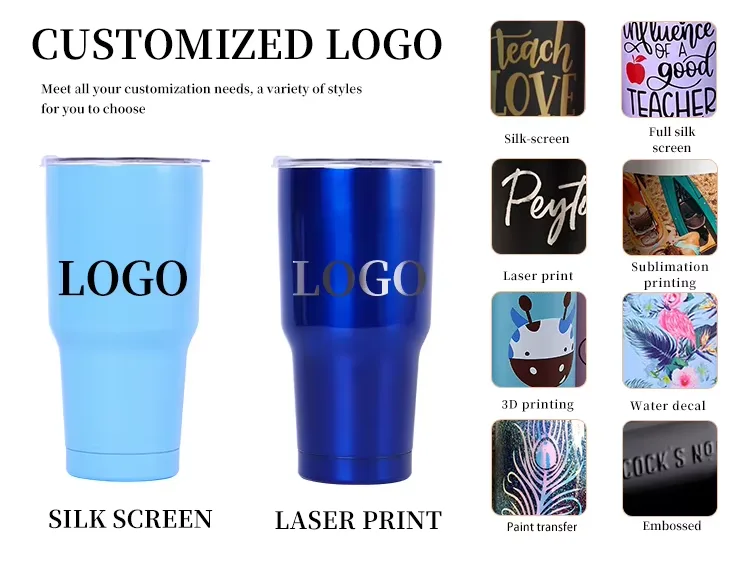 Coolnice tumbler Manufacturer can custom tumbler, such as Laser engraving for names or logos