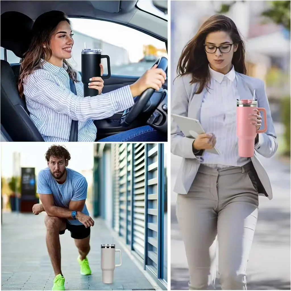 tumbler with leak-proof lids is prefer for gym or outdoor using