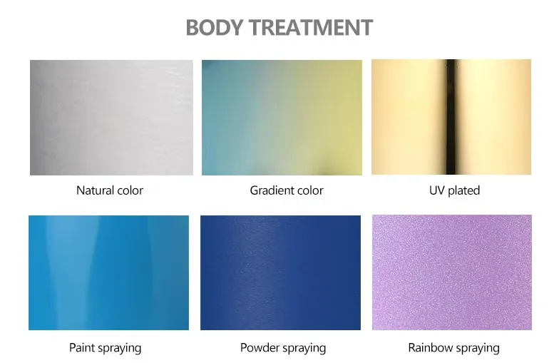 custom gradient tumbler's shape, color, and logo