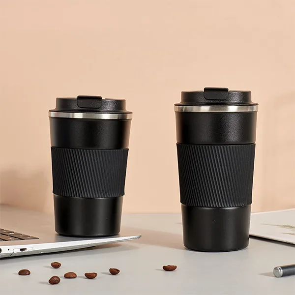 personalized travel tumbler with handle