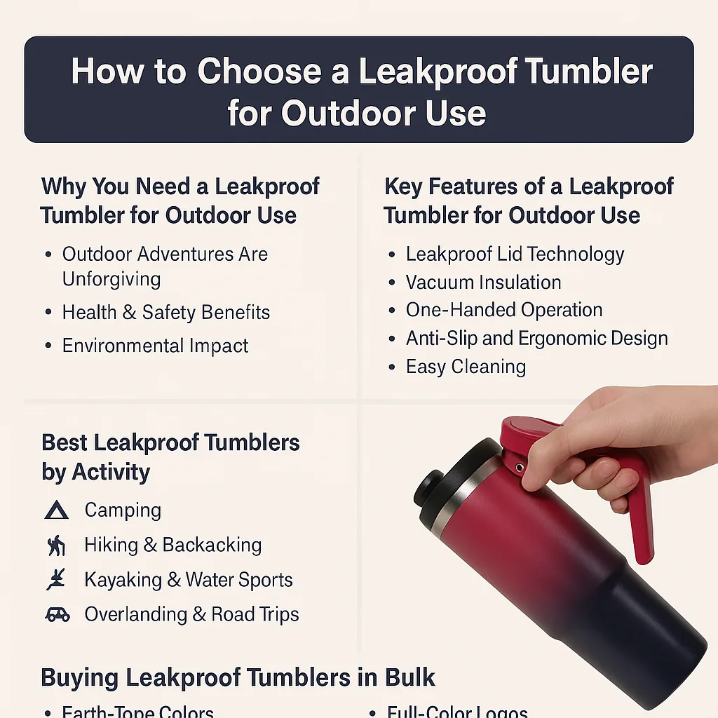 How to Choose a Leakproof Tumbler for Outdoor Use