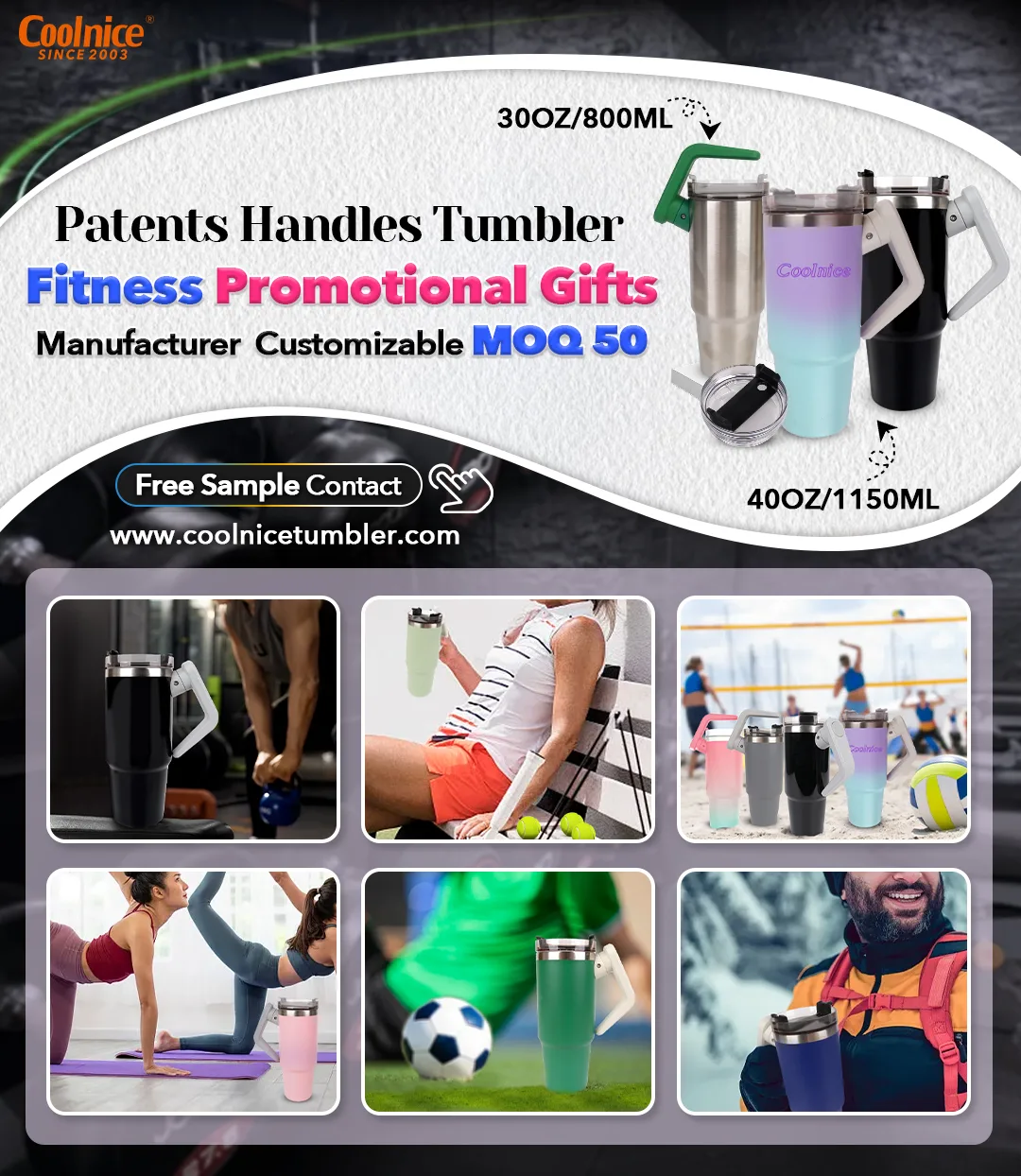 tumbler can be suitable for coffee lovers, fitness enthusiasts, busy commuters, or outdoor adventurers.
