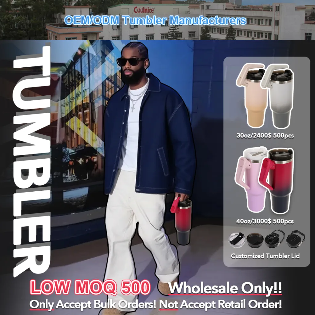 Gradient tumbler double as a stylish accessory that complements an outfit, desk setup, or travel gear.