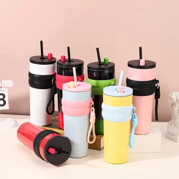 office tumbler with ergonomic grip