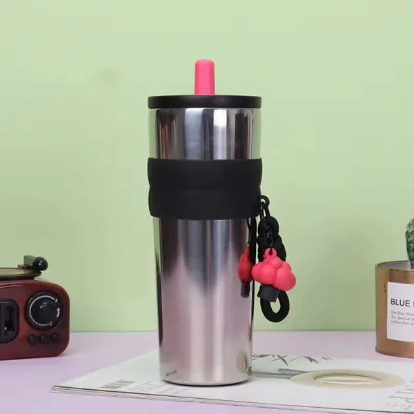 elegant 710ml tumbler steel bottle design