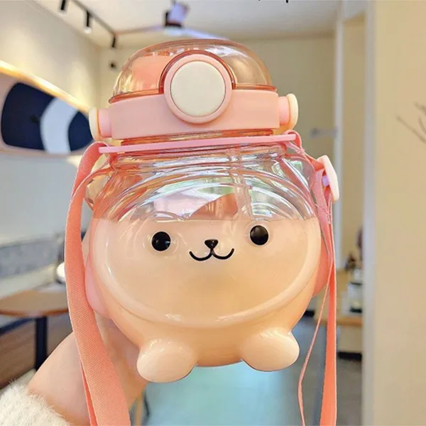 kids outdoor activity 1000ml plastic tumbler