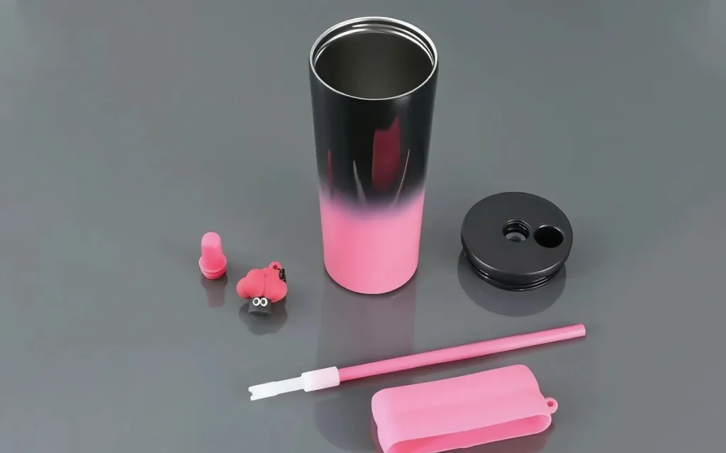 insulated metaltravel tumbler with modern design