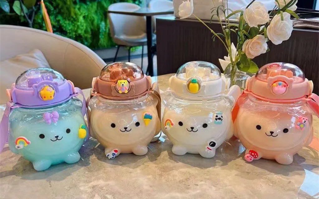 1000ml plastic tumbler popular kids water bottle