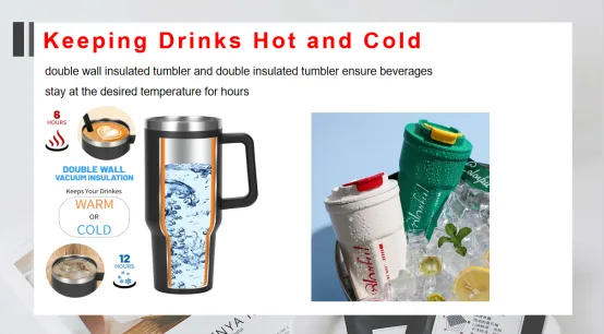 What Makes Tumblers Popular:double wall insulated tumbler Keeping Drinks Hot and Cold