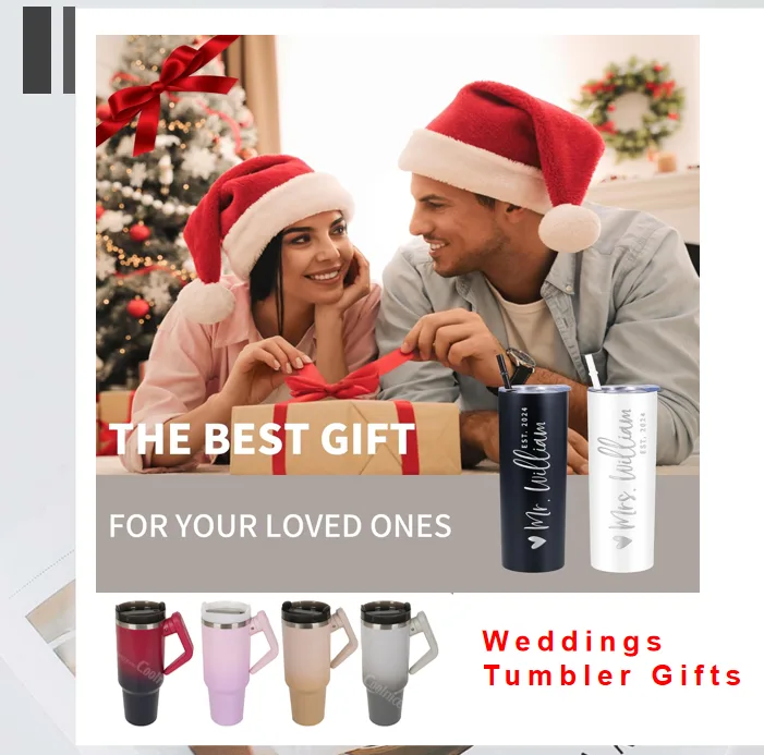 Wedding tumbler gifts aren’t just accessories; also one part of the wedding’s visual story