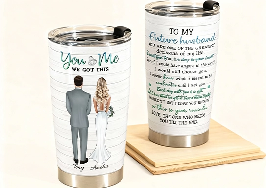 4 Wedding Tumbler Gifts