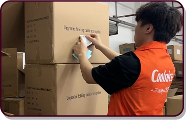 ⑧Packing QC & Labelling