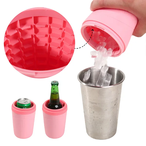 rapid beverage cooling tumbler with stainless steel cup