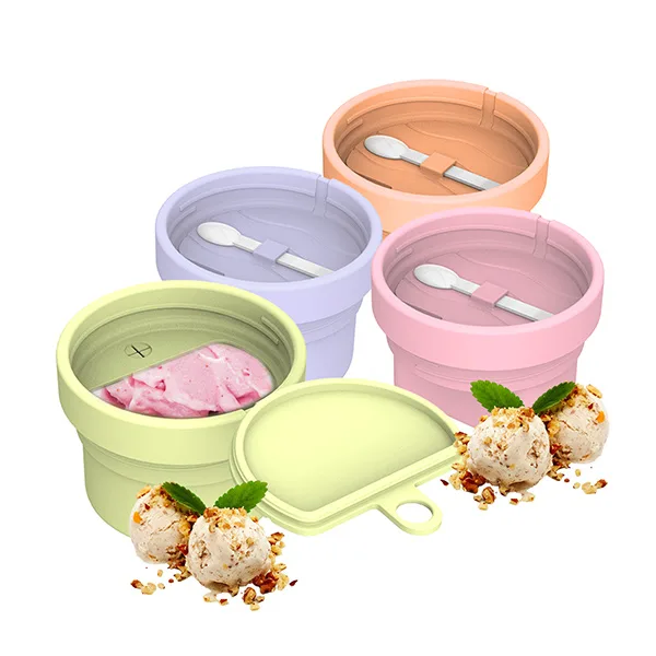 silicone ice cream cup accessory for tumbler