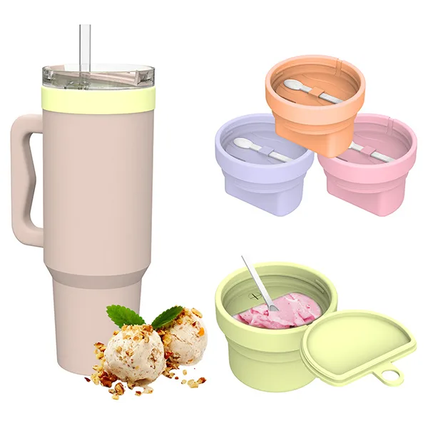 tumbler ice cream cup compatible with tumbler lid