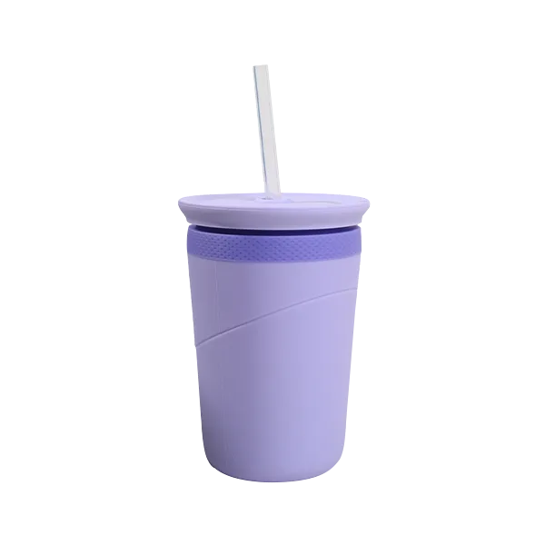 Cooling Tumbler with Silicone Ice Mold Stainless Steel Drink Chiller Cup for Soda Beer for Frozen Beverages Cup