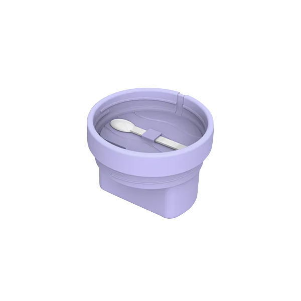 40 OZ Tumbler Ice Cream Cup Silicone Insert Ice Cream Holder for Insulated Tumblers with Spoon Storage